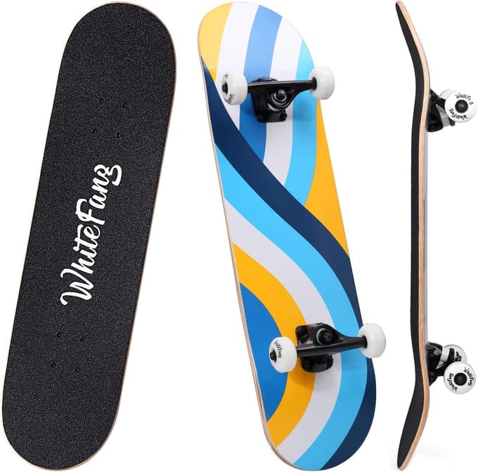 Complete Skateboard 31 Inch Dubbele Kicker Voor Beginners en Kinderen