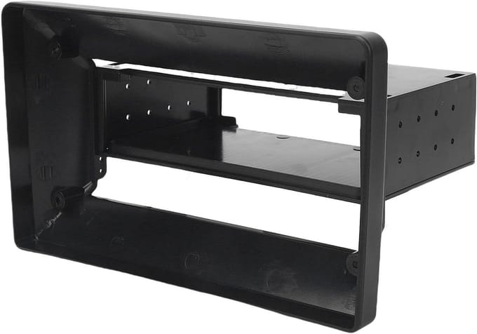 Autoradioframe - Dashboardkit - Auto-audio installatie - Universele 1 DIN - 9 inch frame - Zwart