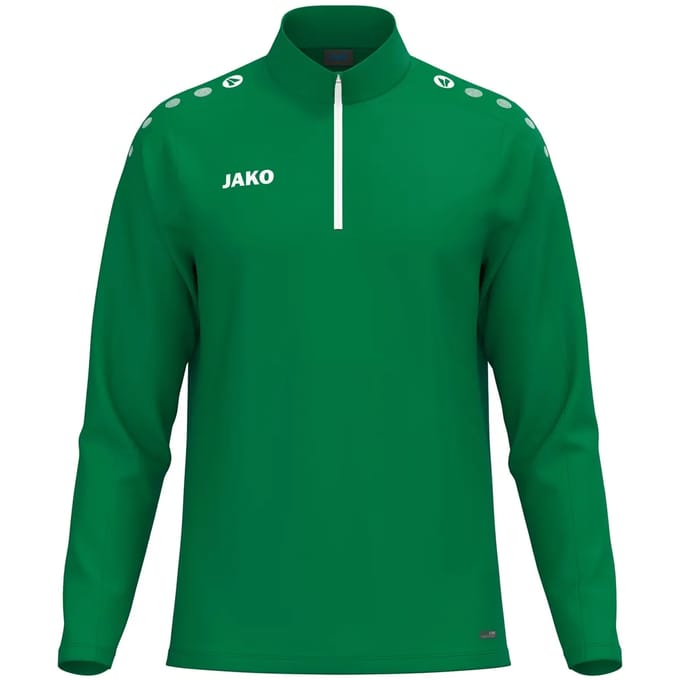 Jako One Ziptop Kinderen - Sportgroen | Maat: 116