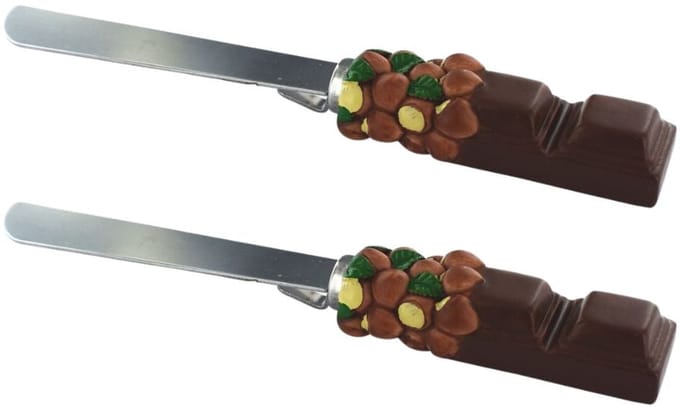 Set van 2 Spatels voor smeerpasta 19 cm Fackelmann