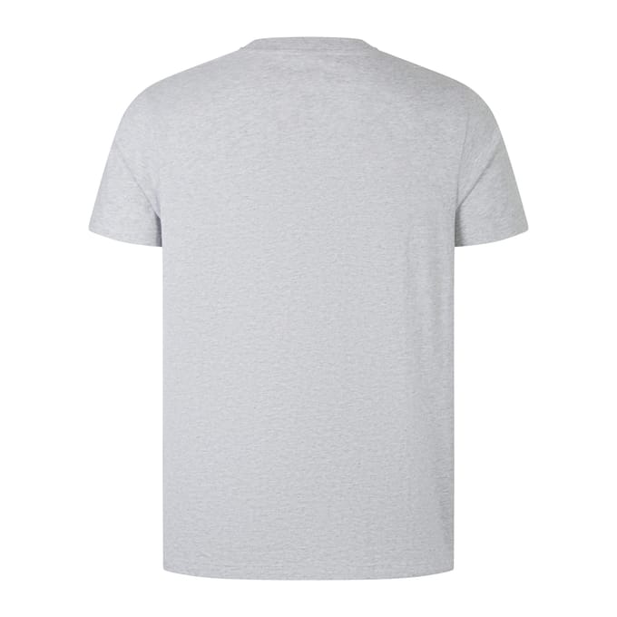 Canterbury Heren Logo Biologisch Katoenen T-Shirt (Klassiek gemêleerd)