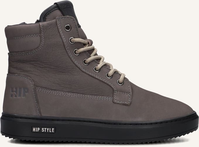 Hip H2187 Boots Jongens - Grijs - Maat 35