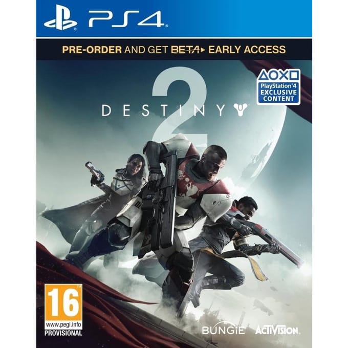 Sony PlayStation 4 PS4 Destiny 2 Games