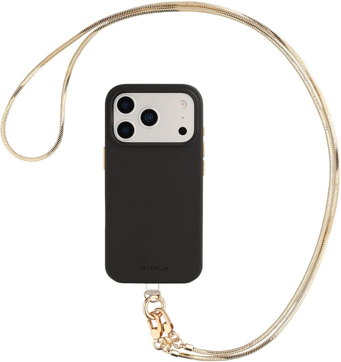 Selencia Universeel Sleek Chain Polskoord - Telefoon Ketting - GSM Koord - Goud