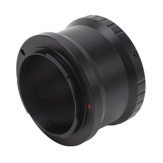 Telescoop Camera Adapter Ring T2 Mount Aluminiumlegering voor SLR DSLR Camera's Accessoires black
