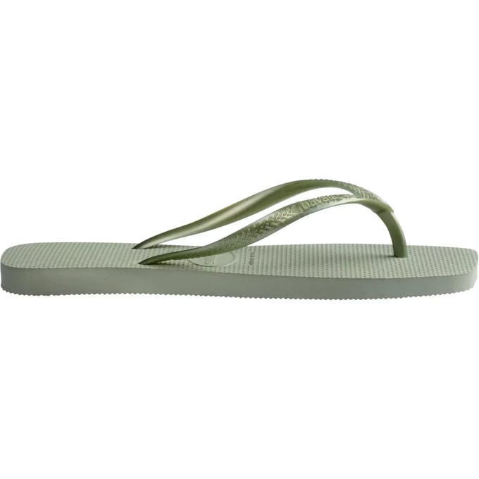Havaianas Slim Slippers en Sandalen Dames - Groen - Maat 35/36 - Plastic
