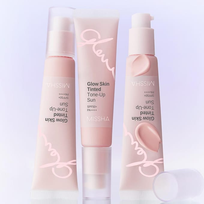 [MISSHA] Glow Skin Getinte Tone-Up Sun 30ml (SPF50+/PA++++) 1pc (30ml) white