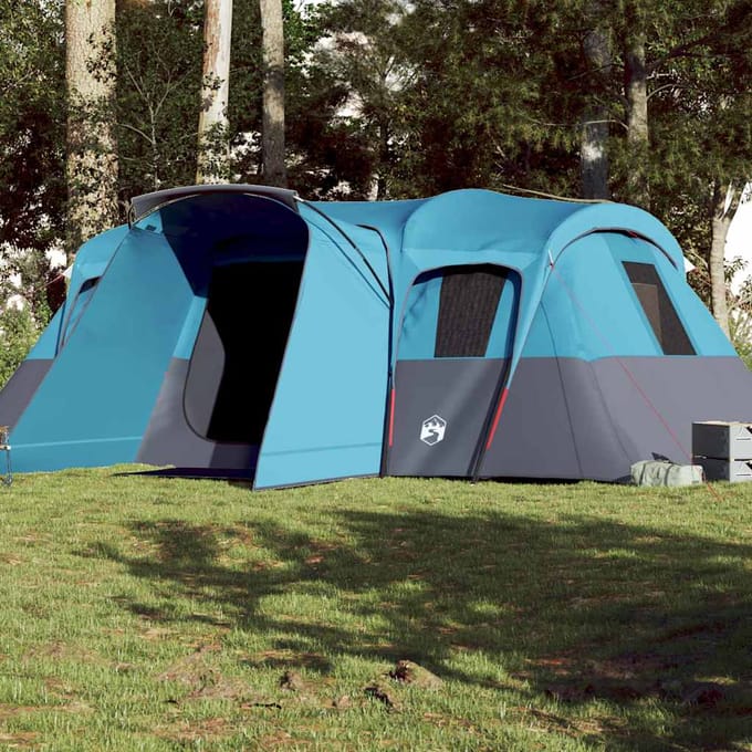 Vidaxl Gezinstent, Tunneltent, 16 Pers., Blauw, Waterdicht