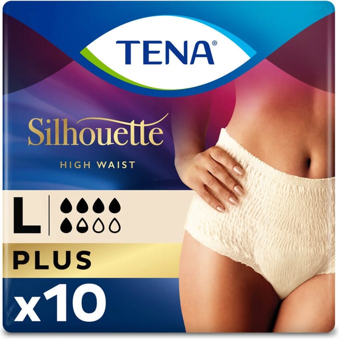 TENA Incontinentiebroekjes Plas L - 4 x 10 stuks