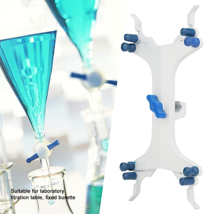 Aluminium Buretklem Titratieklem Laboratorium Experiment Bevestigingsaccessoires blue
