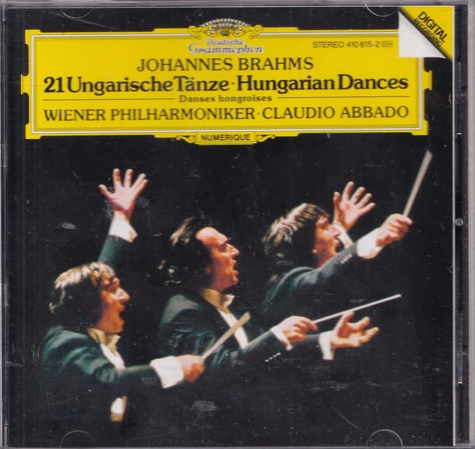 Wiener Philharmoniker, Claudio Abbado - Brahms: 21 Hungarian Dances (CD)