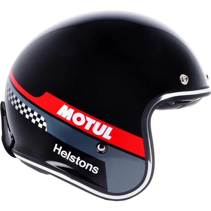 Jet motorhelm Helstons Racing-oil