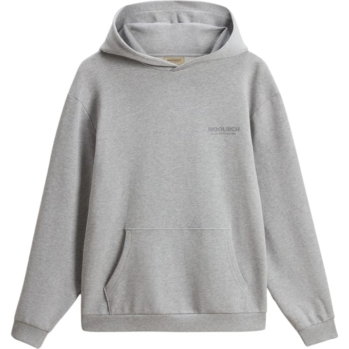 Woolrich Macro Logo Hoodies Grijs Cfwosw2033mrut5377