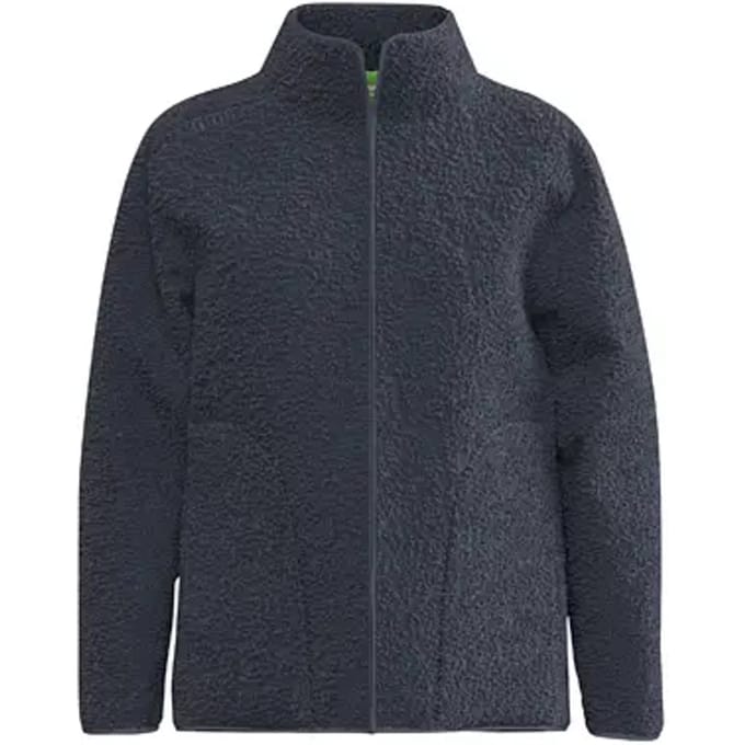 Erima Ts Fleece Jack Dames - Slate Grey | Maat: 44