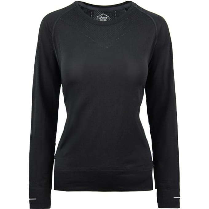 Asics Naadloos Dames Zwart Topje