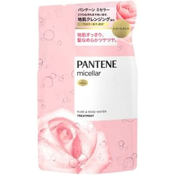 PANTENE Japan - Micellar Pure & Rose Water Treatment Refill 350g