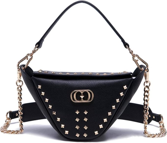 Zwarte Schoudertas voor Dames - Stijlvolle Crossbody Tas