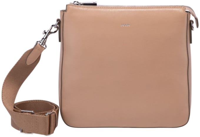 Joop! Sofisticato 1.0 Jasmina Crossbody tas Leder 27 cm - Dames - sand