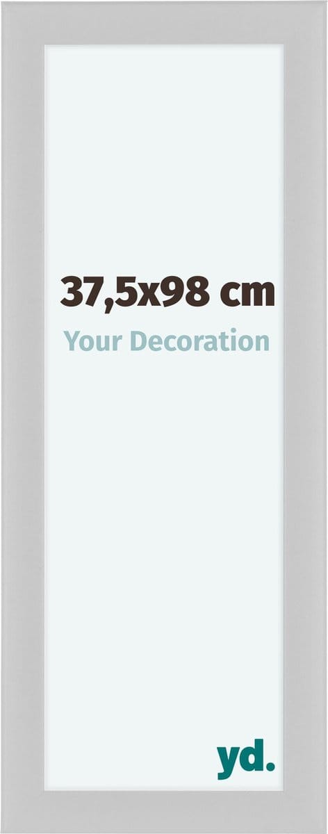 Your Decoration - Fotolijst 37,5x98 cm - MDF - Wit Hoogglans - Como