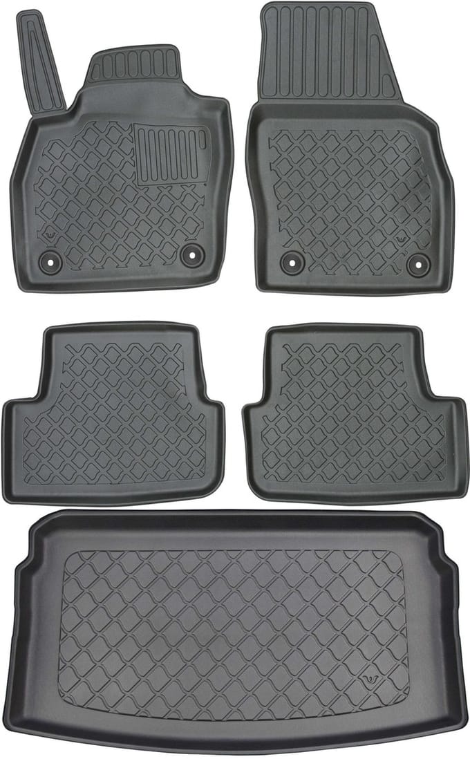 Aristar Serie - Kofferbakmat en Automatten Set - Volkswagen Polo VI Hatchback