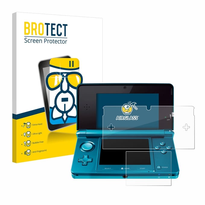 Screenprotector voor Nintendo 3DS Beschermglas transparant