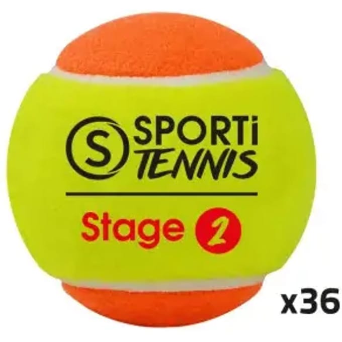 Zak met 36 tennisballen Sporti Stage 2