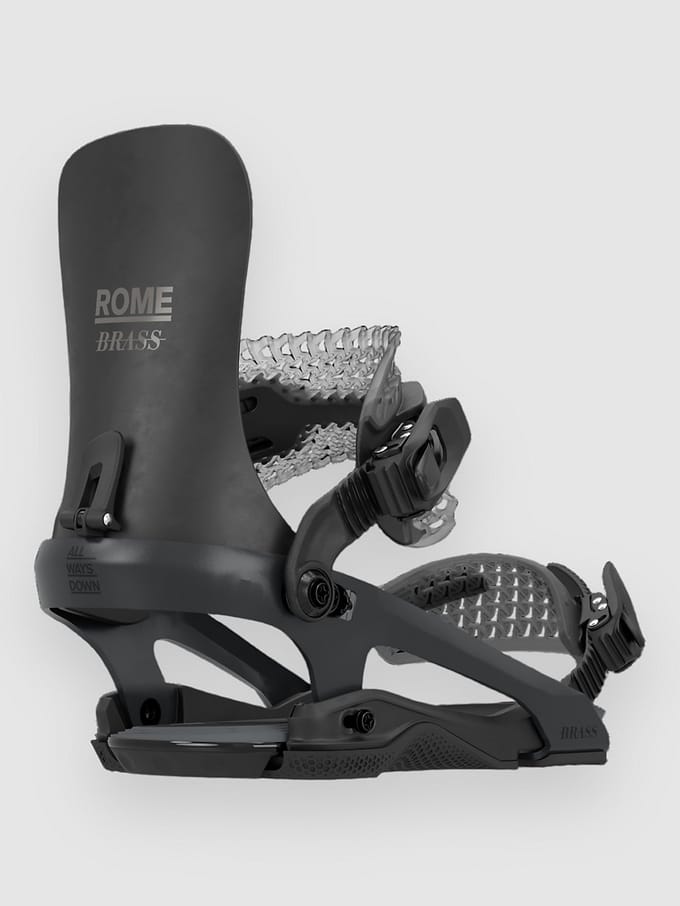 Rome Brass FW 2027 Snowboard Bindingen zwart