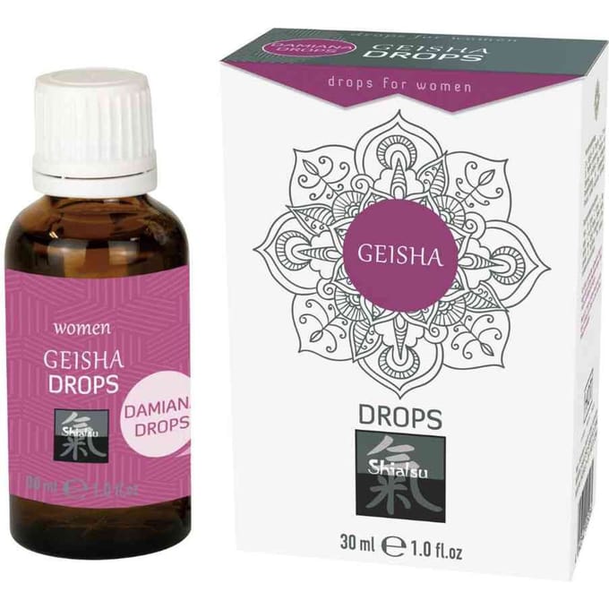 Shiatsu - Geisha Drops - Stimulerend Middel