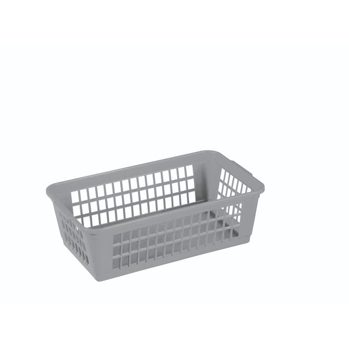 Sunware - Basic opbergmandje klein grijs - 25,7 x 15 x 8,1 cm