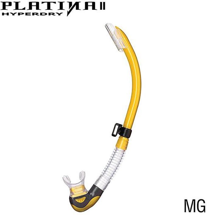 TUSA Hyperdry Platina II snorkel SP170 - goudkleurig