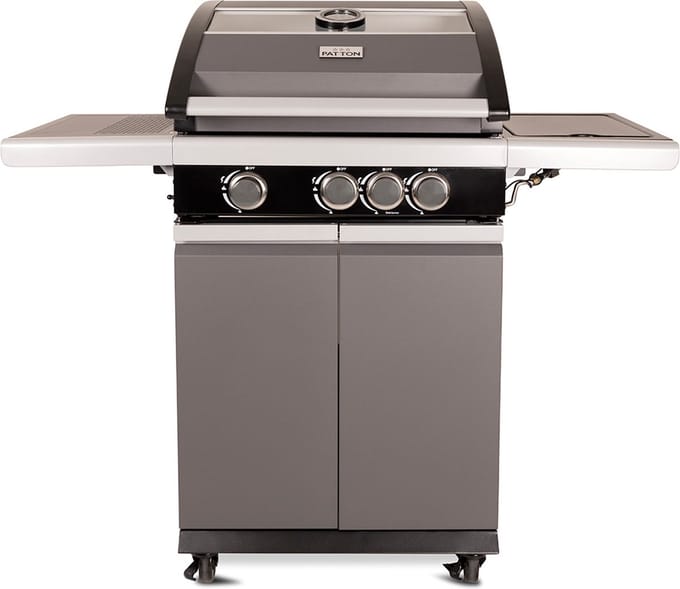 Patton Patio Pro Chef 3+1 Gasbarbecue - Frozen Grey