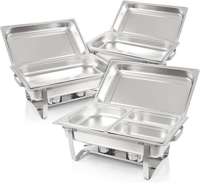 Buffetwarmer - Opwarmapparaat met Kookplaatfunctie - - buffet apparaat