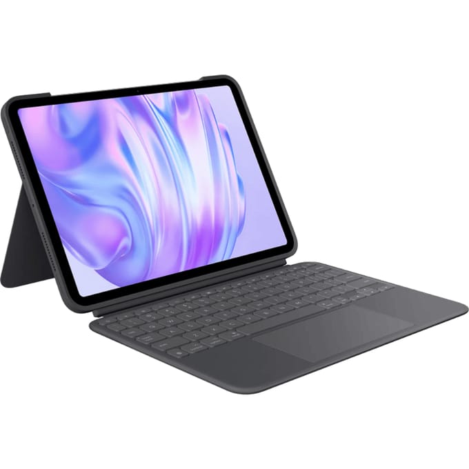 Logitech Combo Touch Apple iPad Pro 11" (2025/2024) Toetsenbord Hoes QWERTY Grijs