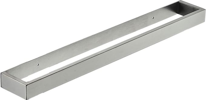 Handdoekbeugel gun metal rechthoekig