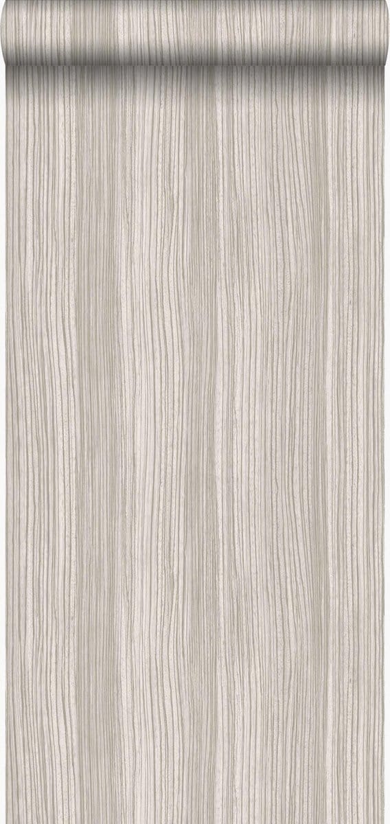 Origin Wallcoverings behang strepen glanzend lichtbruin - 53 cm x 10.05 m - 347350