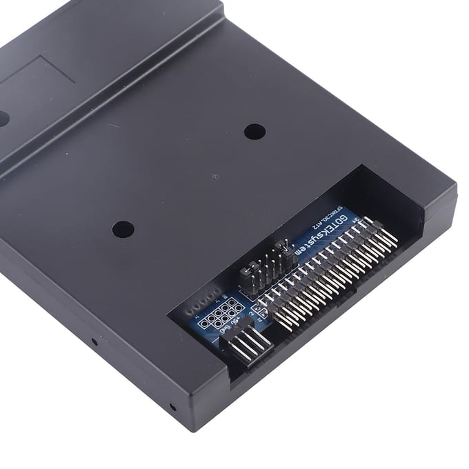 3.5  1000 Floppy Disk Drive naar USB Emulator Simulatie Voor Muzikaal Toetsenbord zwart