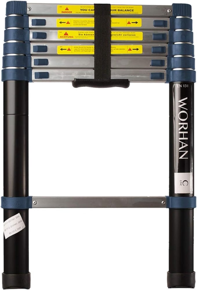 Telescopische Aluminium Steekladder 2 Meter Multifunctioneel