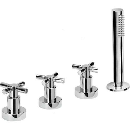 Herzbach STILO 4-hole bath mixer 14.952450.2.01