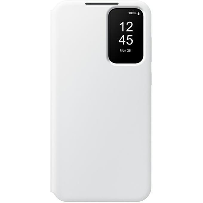 Hoesje voor Samsung Galaxy A55 5G Smart View Wallet Wit
