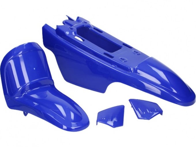 Kappenset 4 delig Yamaha PW50 blauw