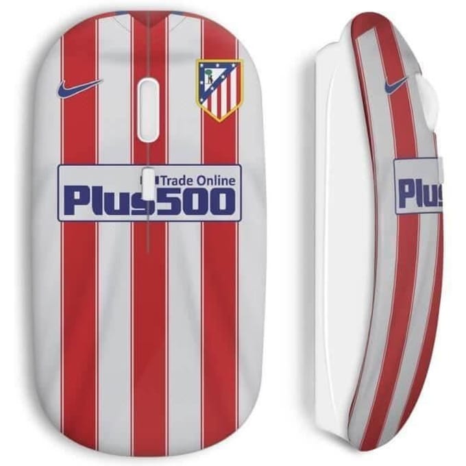 Draadloze muis Atletico De Madrid voetbal