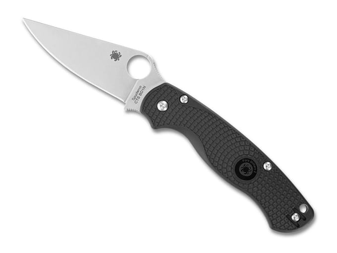 Spyderco Para Military 2 Black Lightweight PE – Iconisch EDC Mes In Ultralichte Uitvoering