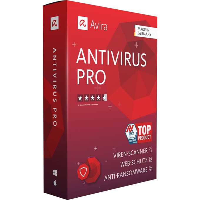 Avira Antivirus Pro 2025 5 Apparaten 1 Jaar