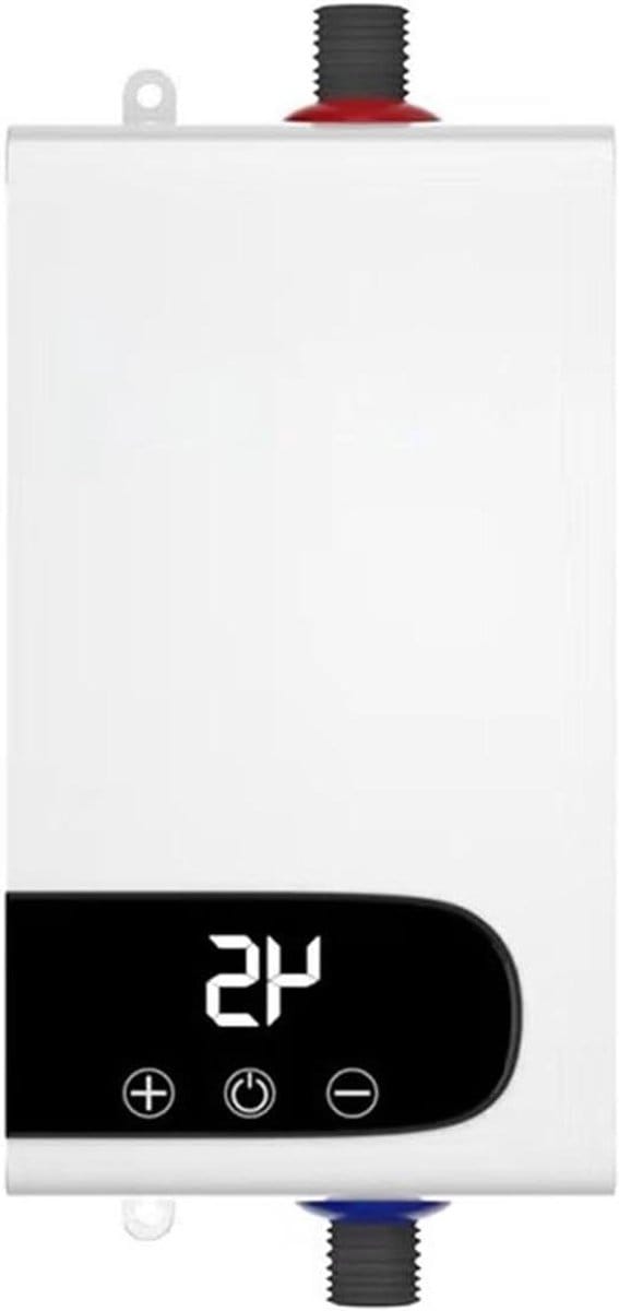 Directe Elektrische Boiler - Mini Boiler - Direct Warm Water - LCD Temperatuurweergave - 5500W - Wit