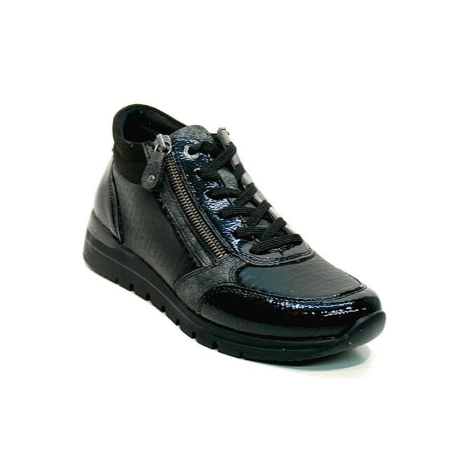 Remonte Dames Enkelboot - R6772-03 Zwart - Maat 40