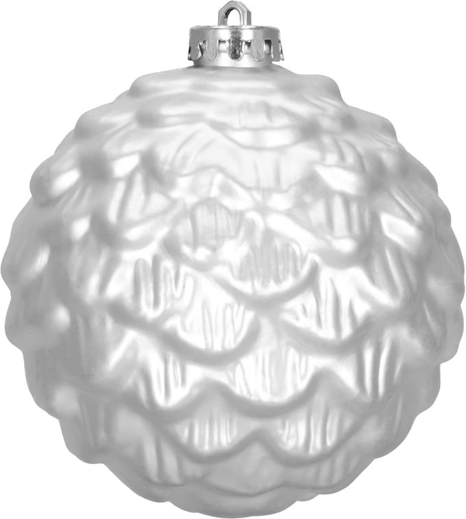 Kerstballen | 37 Stuks | 7/13 cm | Zilver