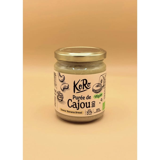 Bio cashewpasta bananenbrood | 250 g