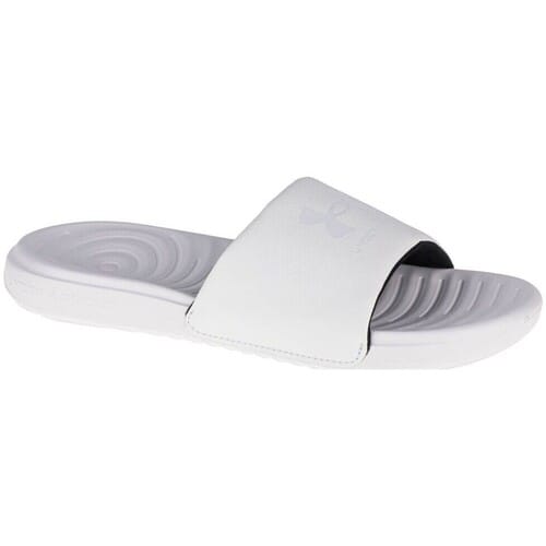 Under Armour Damen Slipper UA Ansa Fixed Sandalen White-39 (US 8)