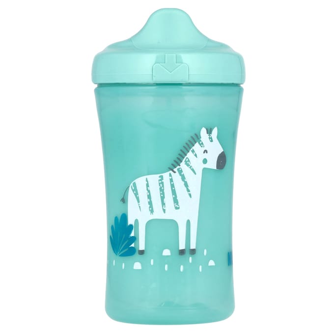 NUK, beker met harde tuit, 9 maanden+, turquoise, 1 beker, 10 oz (300 ml) blue