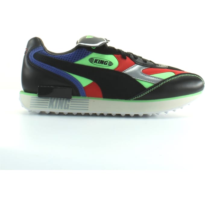 Puma Future Rider King Synthetic Unisex Lace Up Trainers 374459 01